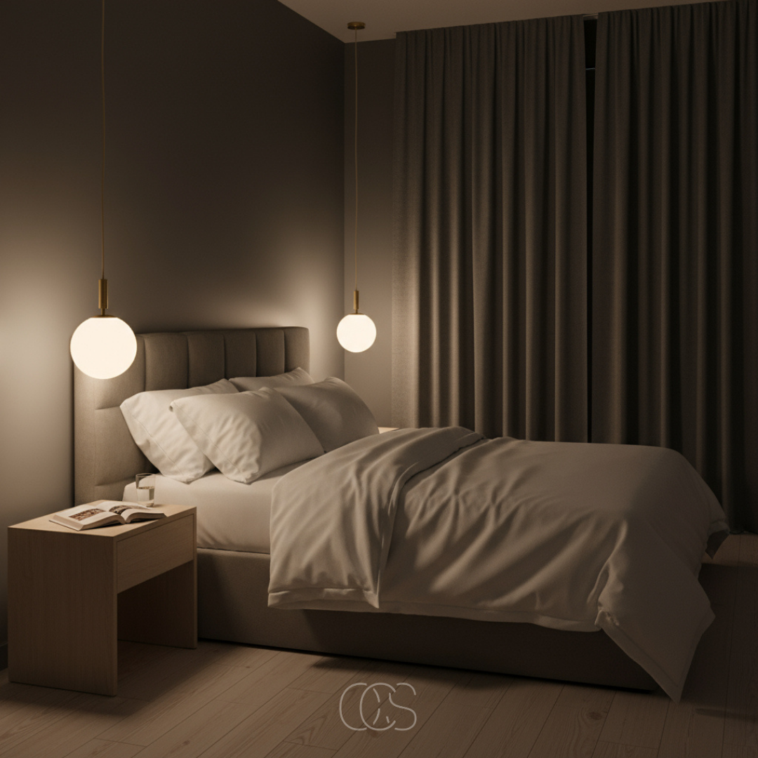 OCS - Gouden Scandinavische hanglamp
