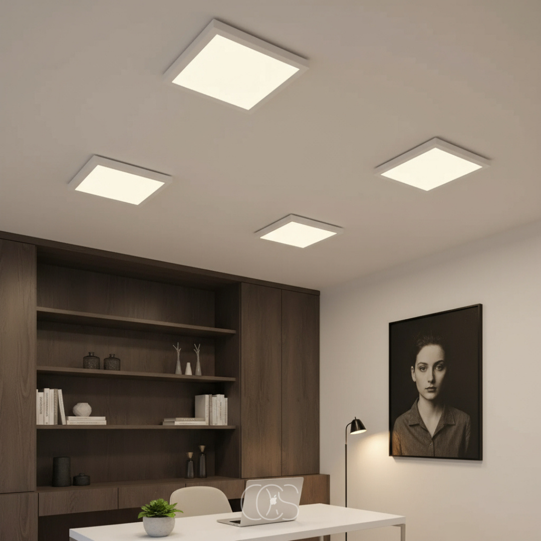 OCS - Vierkante plafond ledlamp voor badkamer