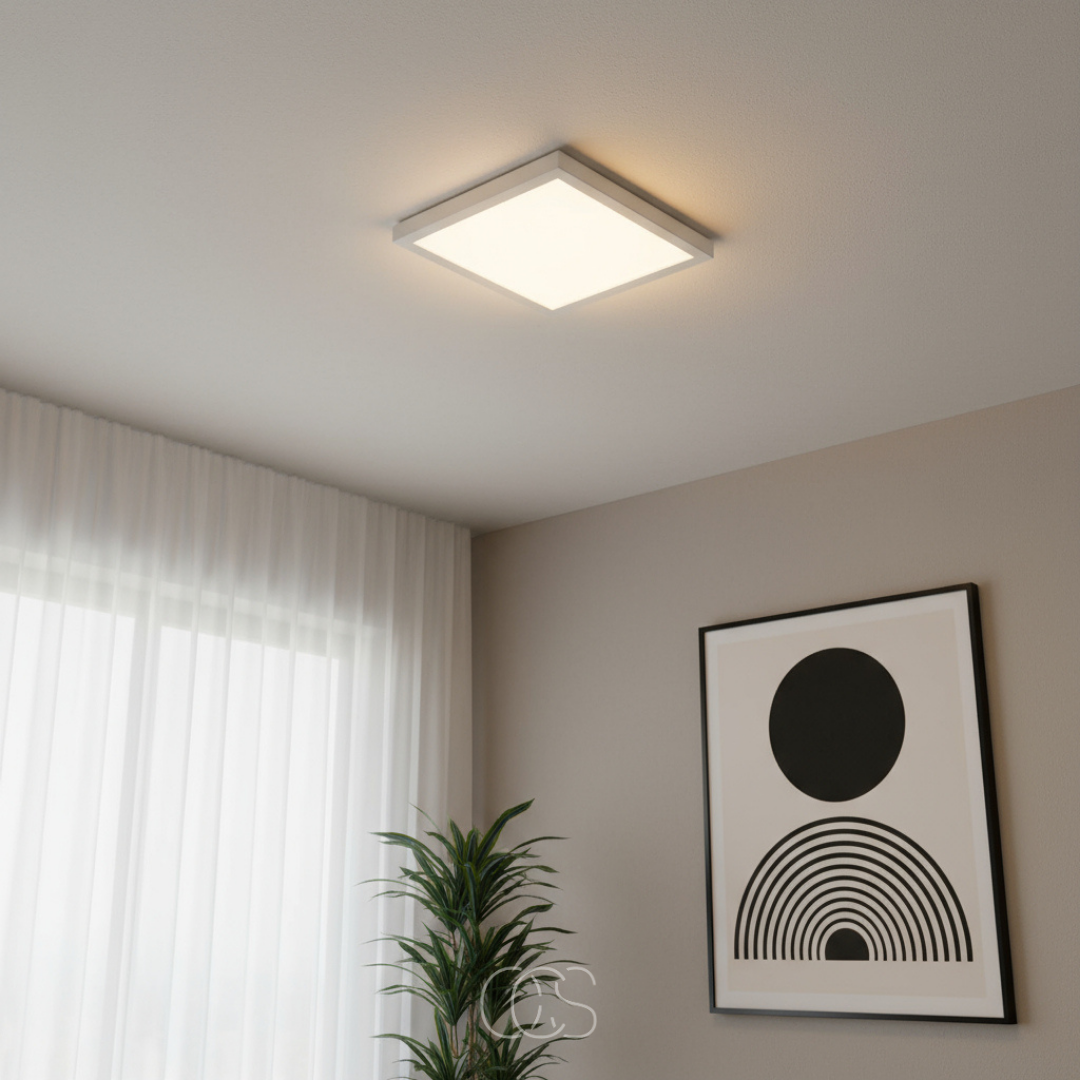OCS - Vierkante plafond ledlamp voor badkamer