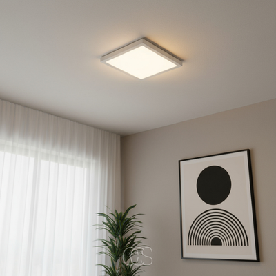 OCS - Vierkante plafond ledlamp voor badkamer