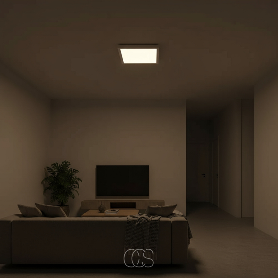 OCS - Vierkante plafond ledlamp voor badkamer
