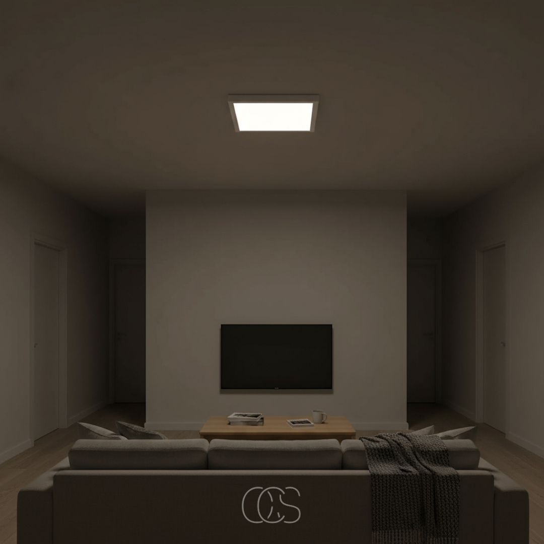OCS - Vierkante plafond ledlamp voor badkamer