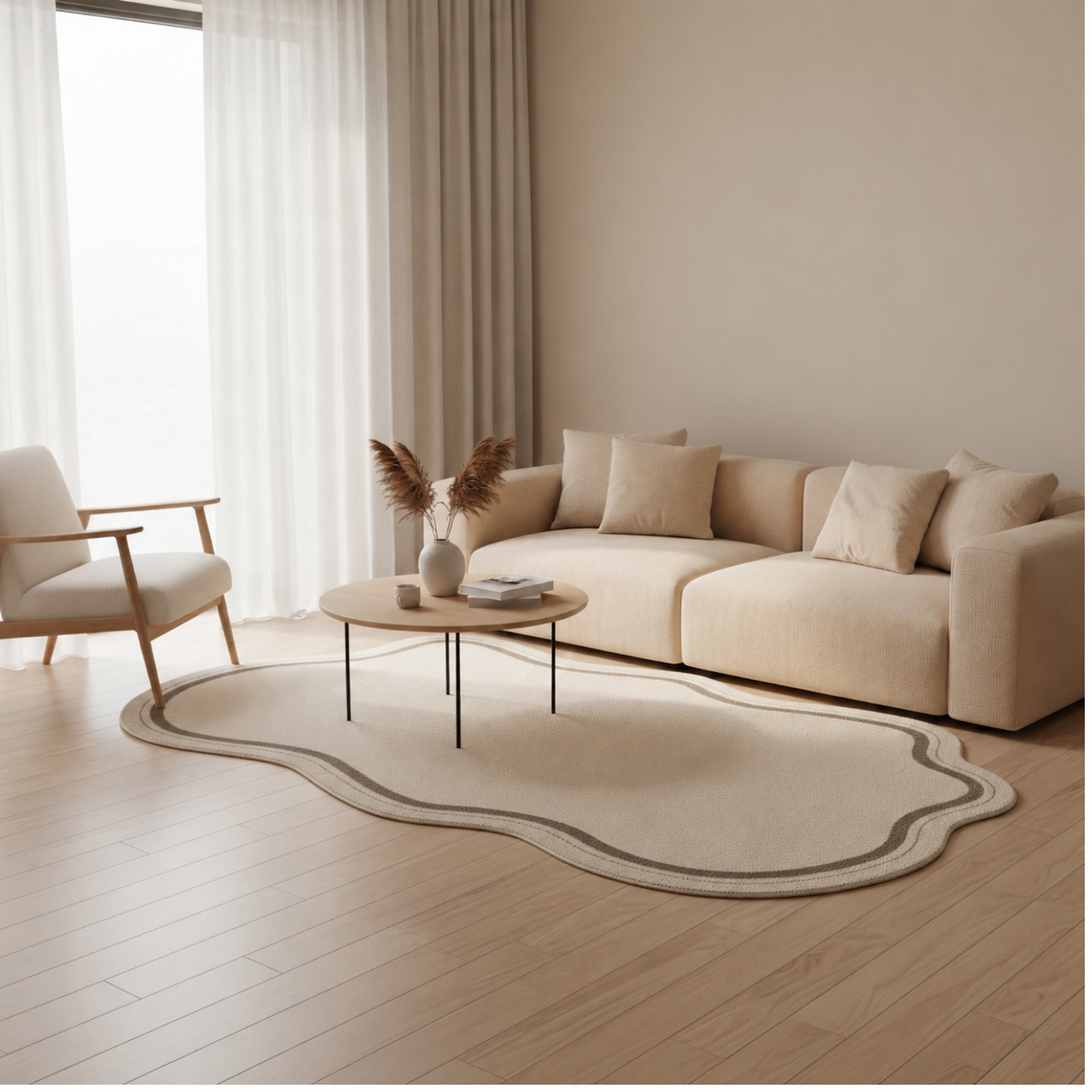Beige / 100*200 cm